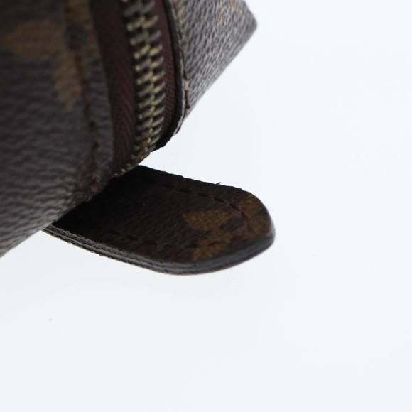 LOUIS VUITTON Monogram Trousse Demi Ronde Cosmetic Pouch M47520 LV Auth 76783 - Picture 8 of 16